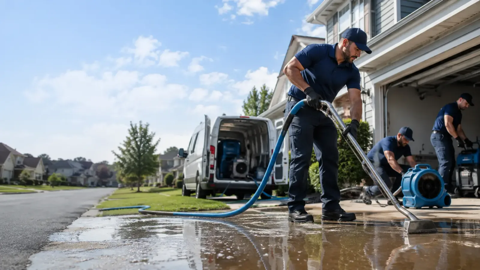 Flood Damage Restoration in Kansas, IL